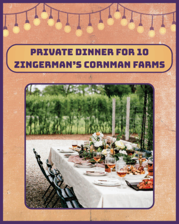 Private Dinner for 10 - Zingerman’s Cornman Farms
