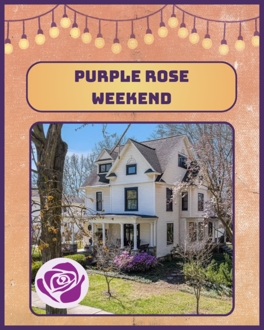purple rose weekend auction